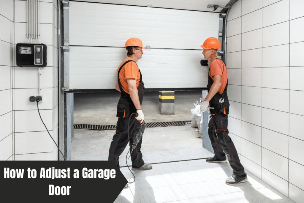 How to Adjust a Garage Door